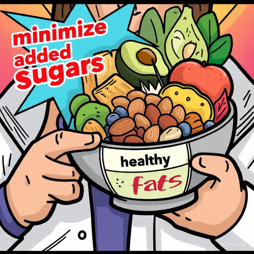 Avoid added sugars